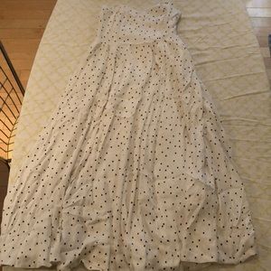 Free people Bella Donna strapless dress.